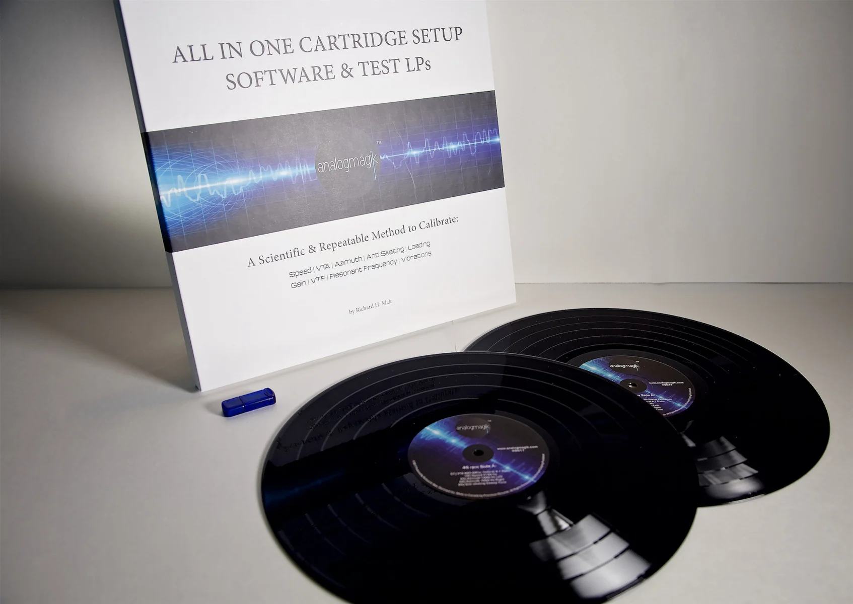 Logiciel de configuration de cartouche tout-en-un AnalogMagik Version 2 et disques vinyles de test - Image 2