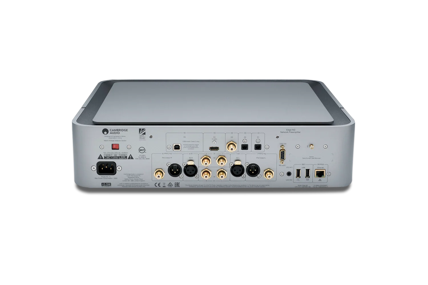 Préamplificateur Cambridge Audio Edge NQ avec lecteur réseau - Image 4