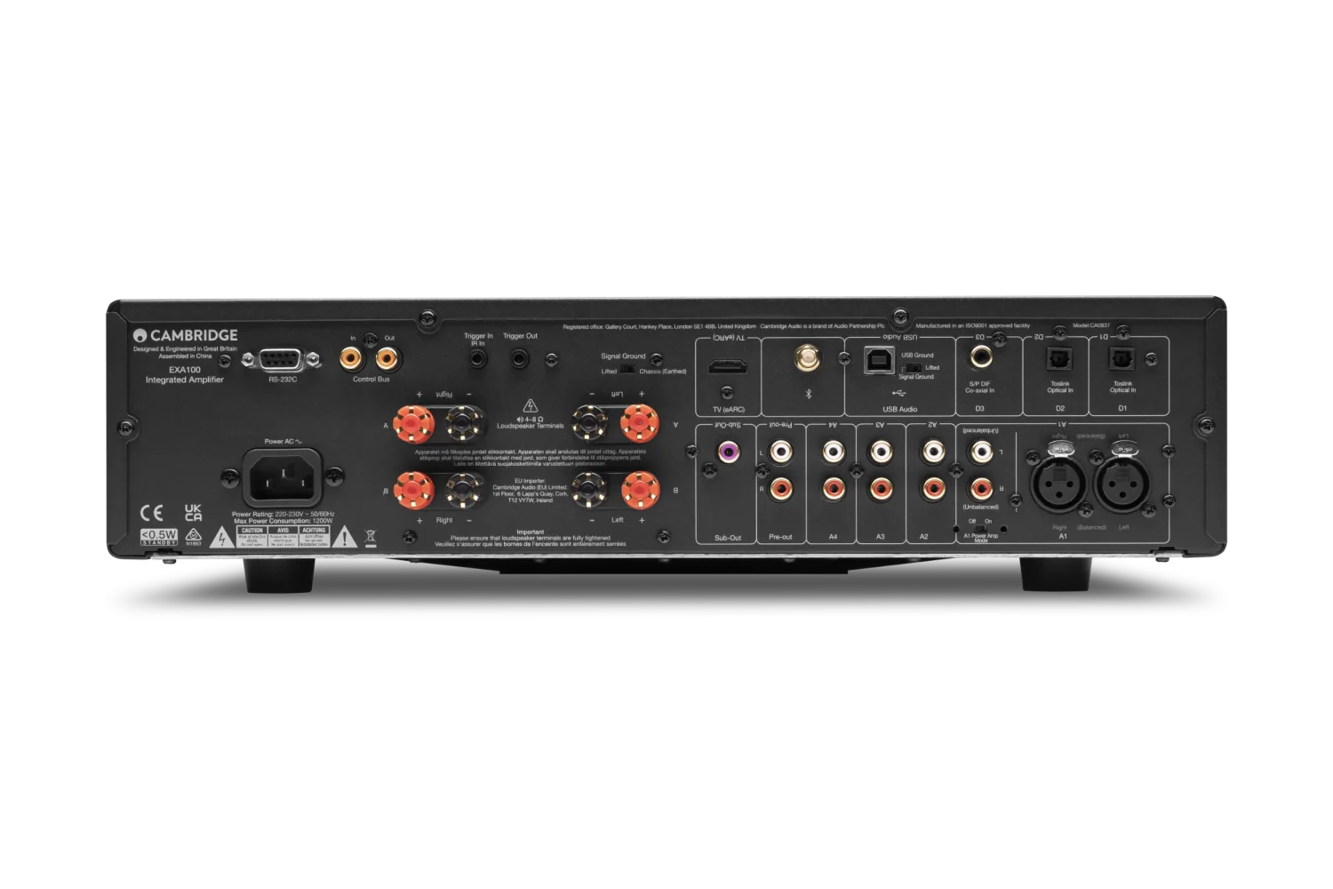 Amplificateur stéréo intégré Cambridge Audio EXA100 - Image 4