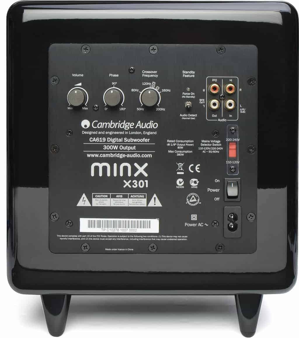 Caissons de basses Cambridge Audio Minx - Image 3