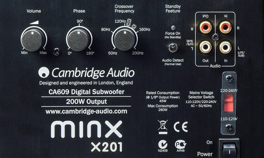 Caissons de basses Cambridge Audio Minx - Image 4