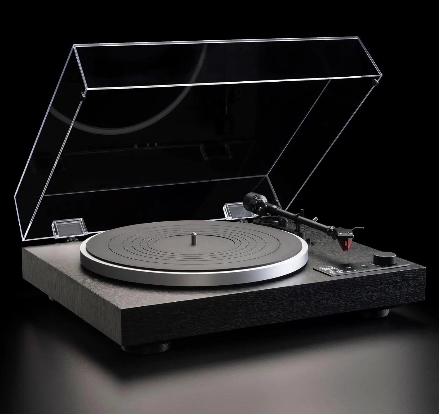 Platine vinyle entièrement automatique Dual CS 429 avec plateau en aluminium moulé sous pression (noir et noyer) - Image 3