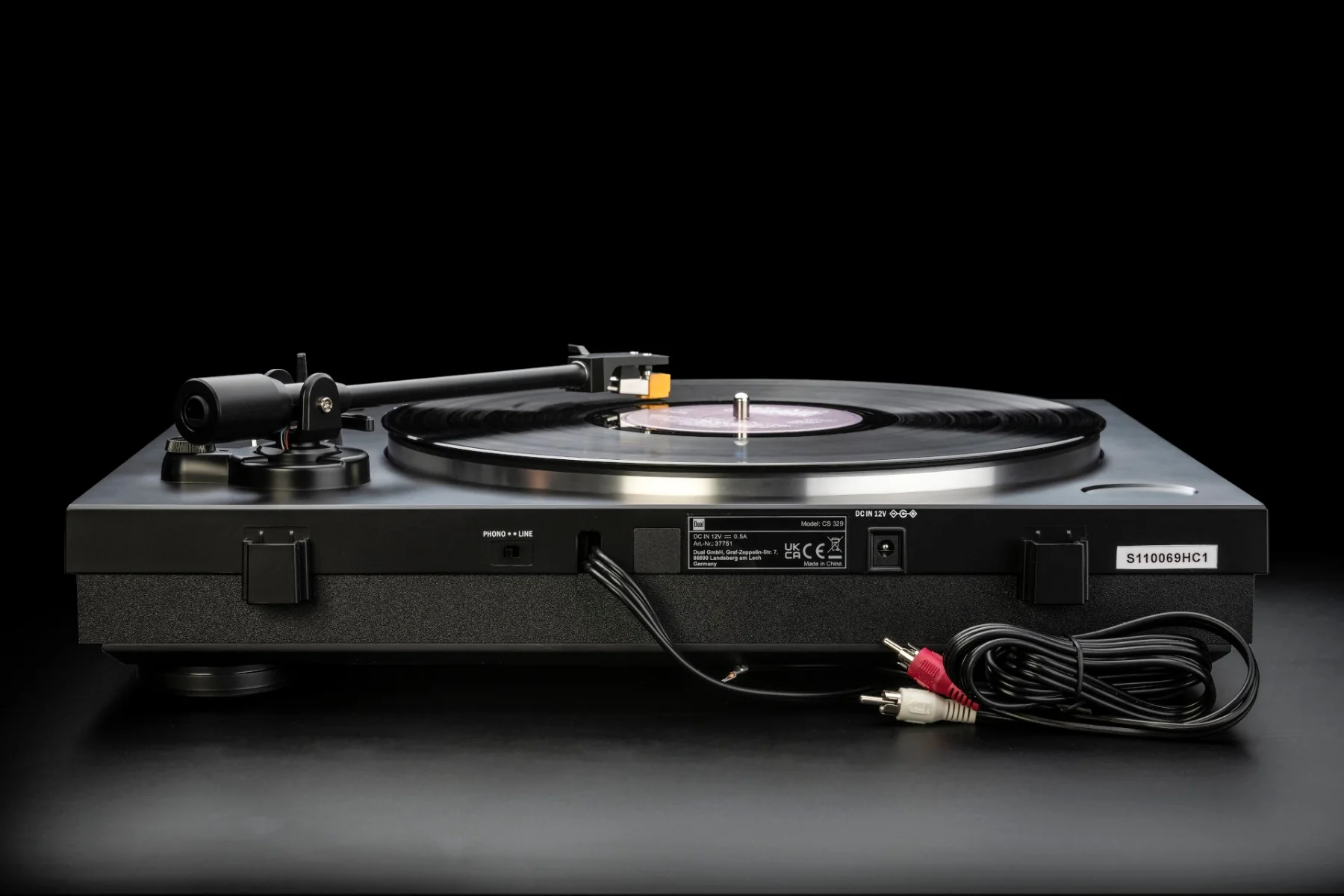 Platine vinyle Dual CS329 entièrement automatique Plug & Play - Image 5