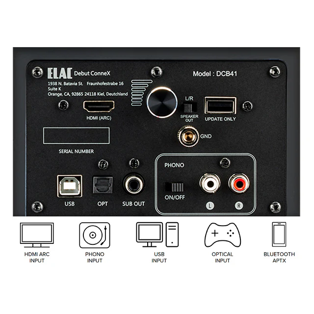 Enceinte de monitoring amplifiée Elac Debut ConneX DCB41 - Image 5