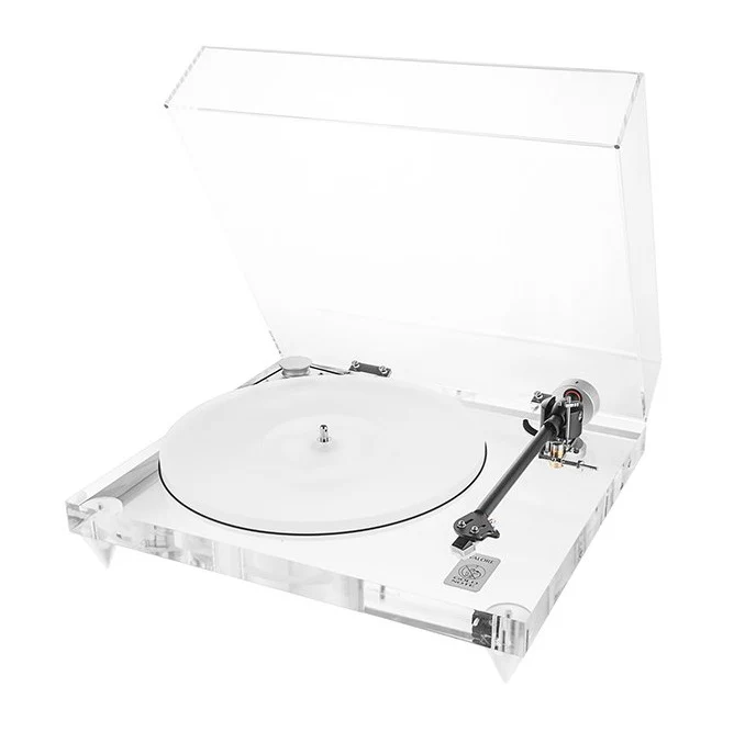 Platine vinyle Gold Note Valore 425 Plus en acrylique transparent sans cellule - Image 3