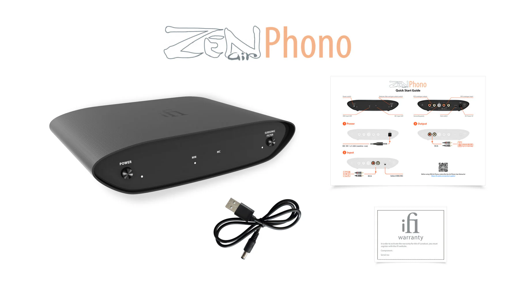 Préampli phono iFi Audio Zen Air Phono MM/MC - Image 3