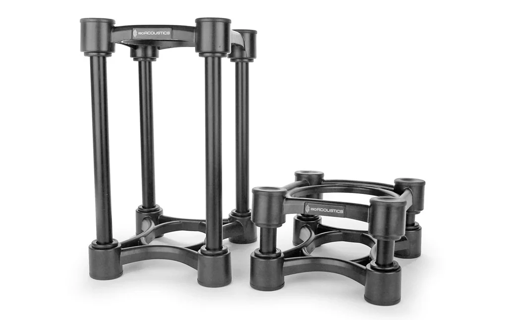 Supports IsoAcoustics ISO-130 pour enceintes et moniteurs de studio 