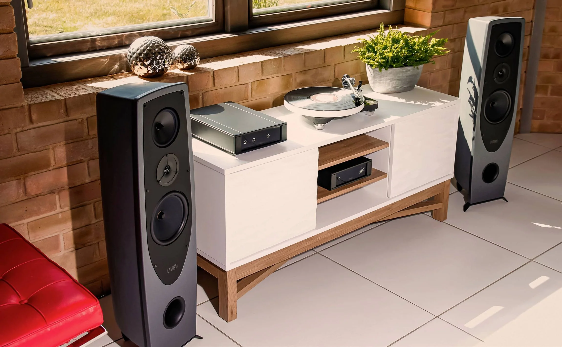 Rega AYA Enceintes sur pied SPK-AYA-GREY-UNI - Image 2