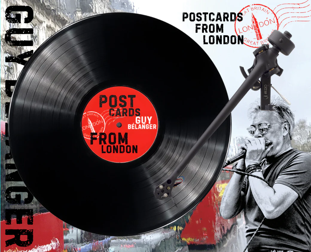 Rega Planar 2 avec ND3 Édition Spéciale « Guy Bélanger, Cartes Postales de Londres »