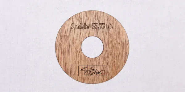 Plateau tournant stable 33.33 SP-7000 Delrin Record Transit, accessoires pour platine vinyle - Image 4