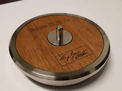 Plateau tournant en acier inoxydable 33.33 SP-8000, accessoires pour platine vinyle